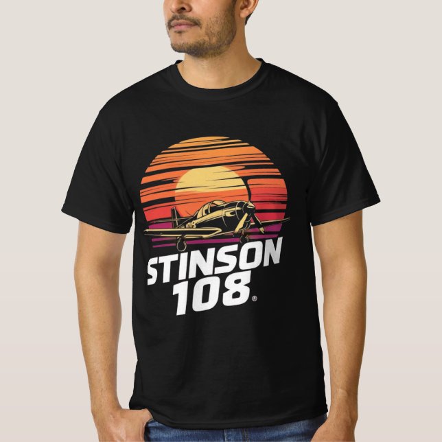 STINSON 108 T-Shirt (Vorderseite)