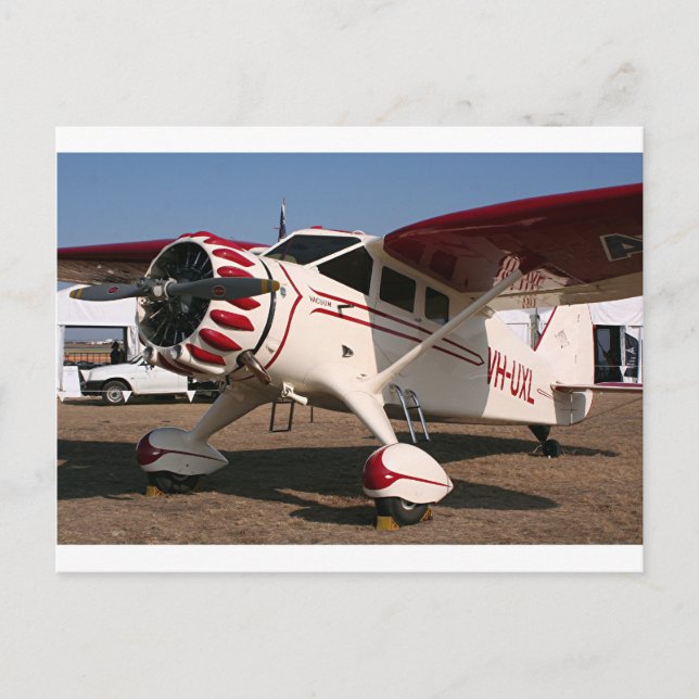 Stinson Aircraft Postkarte (Vorderseite)