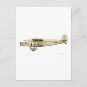 Stinson Airliner Model U Postkarte