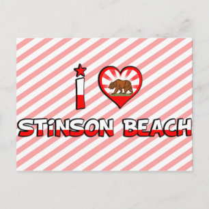 Stinson Beach, CA Postkarte