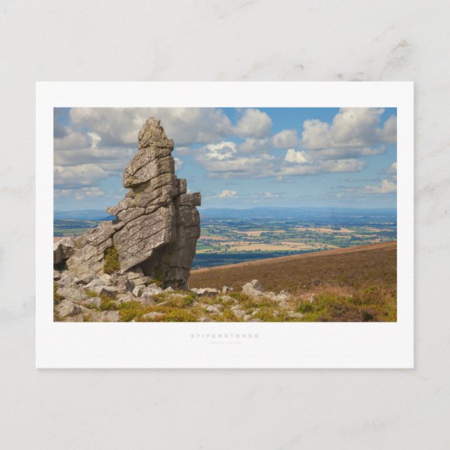 Stiperstones Postkarte (Vorderseite)