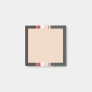 Stipes im fetten Retro-Stil Post-it Klebezettel