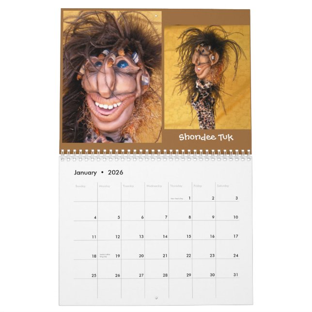 Stir Crazies 2012 Kalender (Jan 2026)