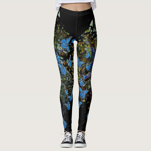 Stir-Fischrogenveggies-Leggings Leggings (Vorderseite)