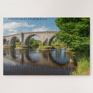 Stirling-Brücke Schottland. Puzzle
