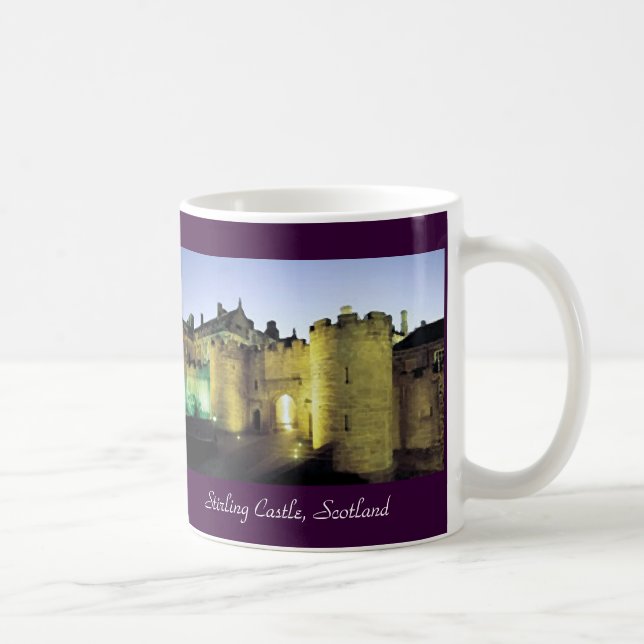 Stirling Castle an der Tasse Dusk (Rechts)