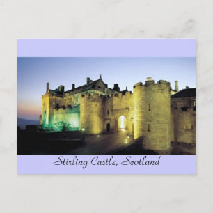 Stirling Castle bei der Postkarte