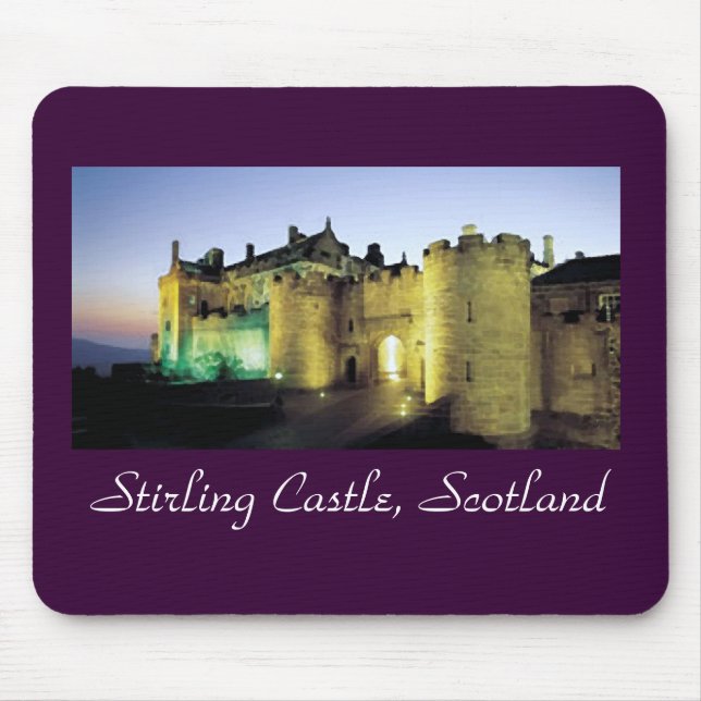 Stirling Castle bei Dusk Mousepad (Vorne)