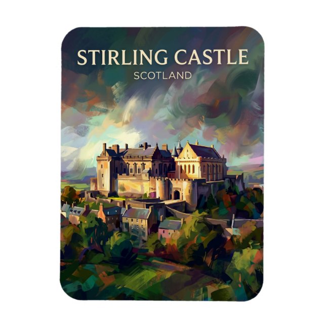 Stirling Castle Schottland Magnet (Vertikal)