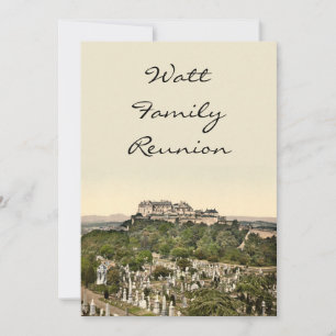 Stirling Castle, Stirling, Schottland Einladung