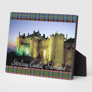Stirling Castle von Schottland bei Dusk Tabletop Fotoplatte