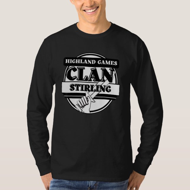 Stirling Highland Games Scottish Clan T-Shirt (Vorderseite)