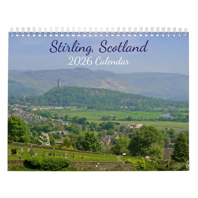 Stirling Schottland 2026 Kalender (Titelbild)