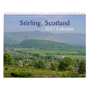 Stirling Schottland 2027 Kalender