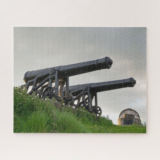 Stirling, Scottish Cannons Jigsaw Puzzle (Horizontal)