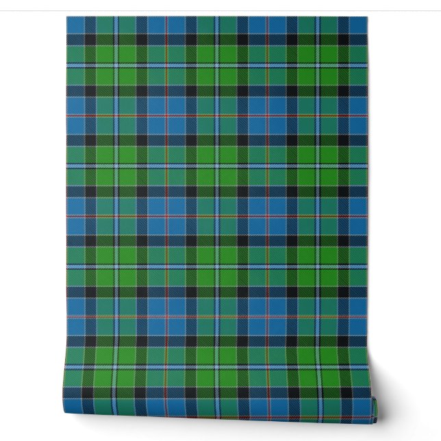Stirling Tartan Kariert Scottish Clan Tapete (Abrollen)