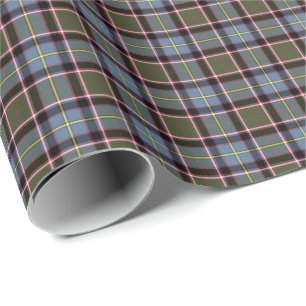 Stirling und Bannockburn Schottland Tartan Geschenkpapier
