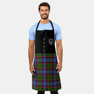 Stirling von Cador Clan Abzeichen & Tartan Kilt Sc Schürze