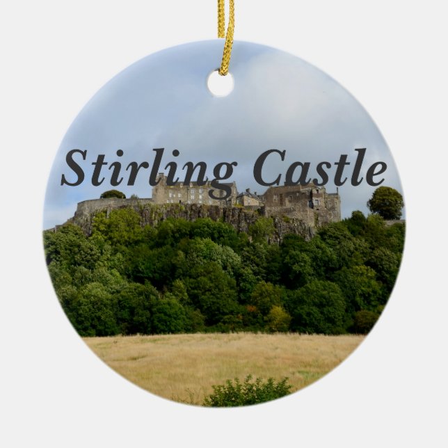 Stirlings-Schloss Keramik Ornament (Vorne)