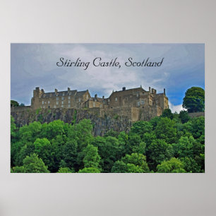 Stirlings-Schloss, Schottland Poster