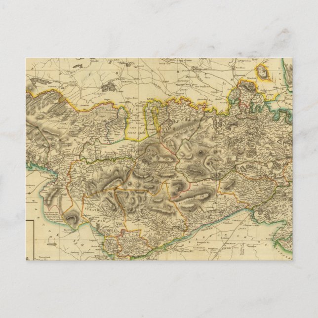 Stirlingshire Postkarte (Vorderseite)