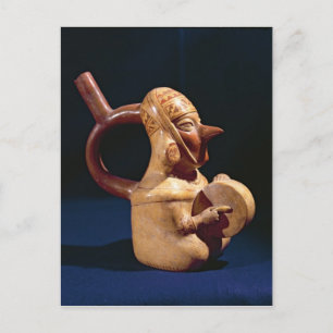 Stirrupvase in Form Postkarte