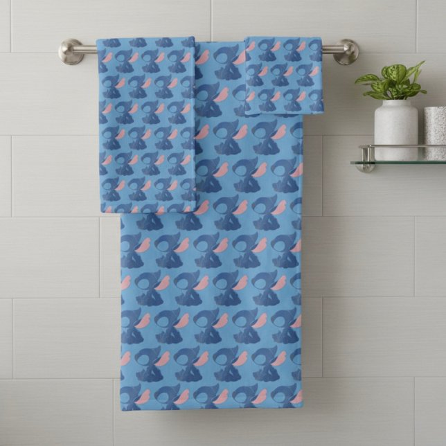 Stitch-Badehandtücher-Set Badhandtuch Set (Von Creator hochgeladen)