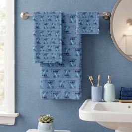 Stitch Badhandtuch Set