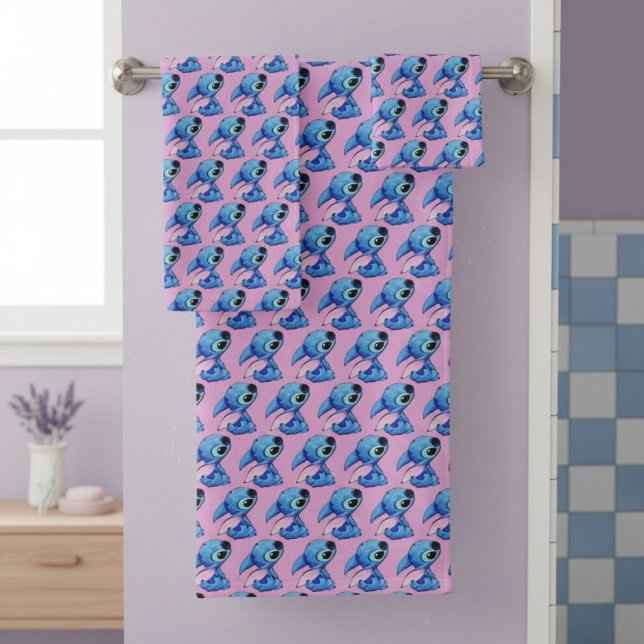 Stitch Bath Towel Set (Von Creator hochgeladen)