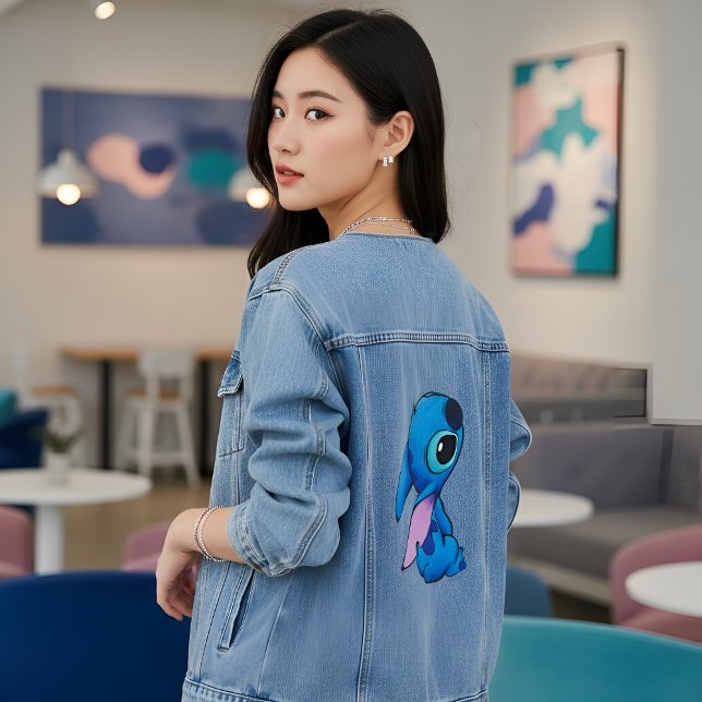 Stitch Denimjacke Jeansjacke (Von Creator hochgeladen)