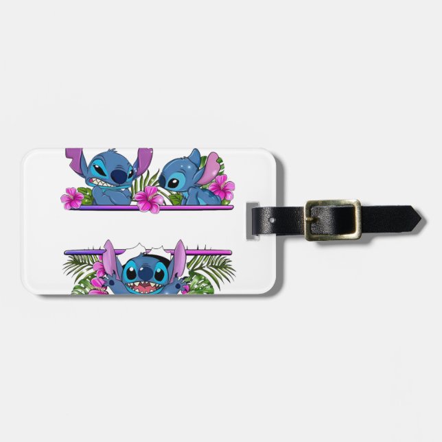 Stitch Gepäckanhänger (Vorderseite horizontal)