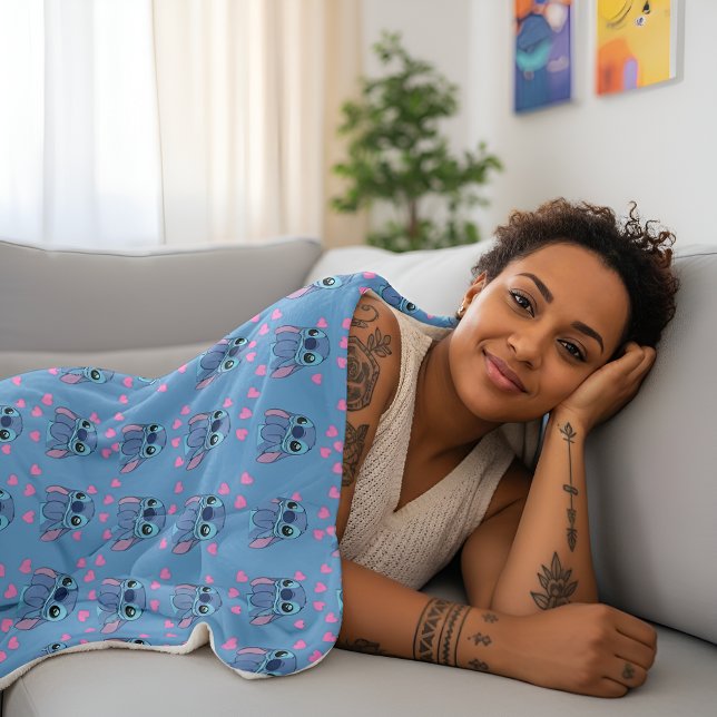 Stitch Sherpa Blanket Sherpadecke (Von Creator hochgeladen)