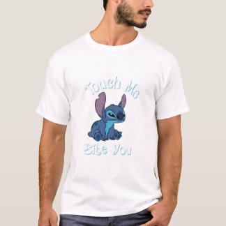 Stitch Touch Ich und ich beiße dir Fan T-Shirt