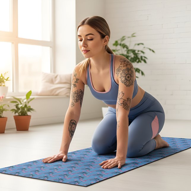Stitch Yoga-Matte Yogamatte (Von Creator hochgeladen)