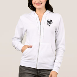 Stitched Style - Klassisches besticktes T-Shirt Hoodie