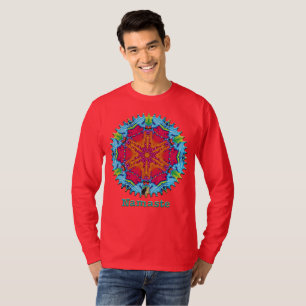 Stitches Namaste Kaleidoskop-T - Shirt