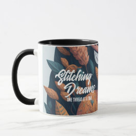 Stitching Dreams - Wildvögel Blume Tasse