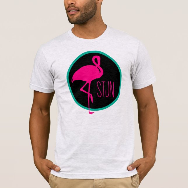 STJN FLAMINGO T-Shirt (Vorderseite)