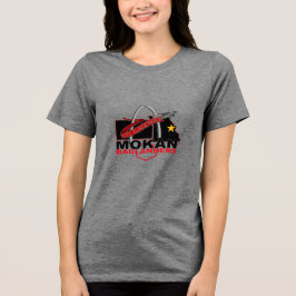 STL Gateway Badlanders zentriert dunkle Farbe Tri-Blend Shirt