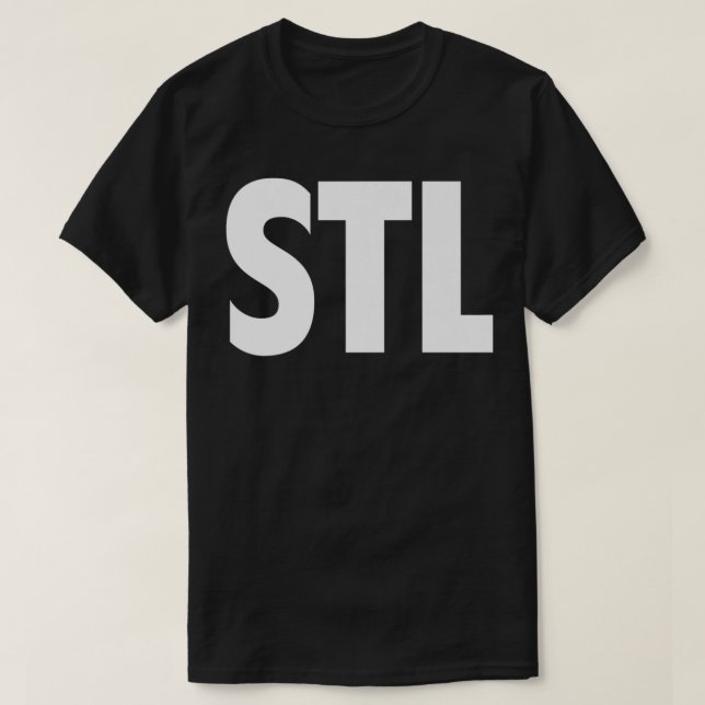 STL, St T-Shirt (Design vorne)