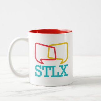 STLX zwei Ton-Kaffee-Tasse Zweifarbige Tasse