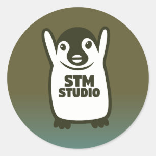 STM-STICKER - ERDE RUNDER AUFKLEBER