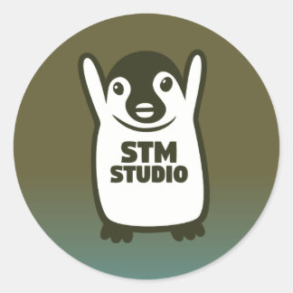 STM-STICKER - ERDE RUNDER AUFKLEBER