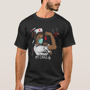 STNA BLACK NURSE Schwarze Geschichte Monat Juni Fr T-Shirt