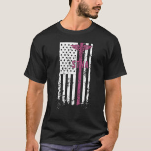 STNA US Flag Staat Tested Nursing Assistant 1 T-Shirt