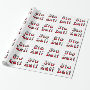 Sto Lat Geschenkpapier