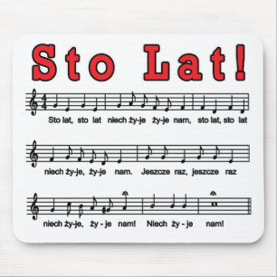 Sto Lat! Lied Mousepad