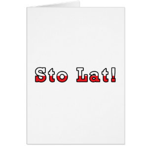 Sto Lat polnische Flagge