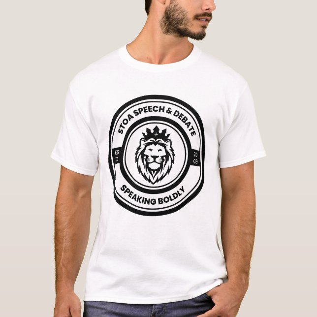 Stoa Lion Logo T-Shirt (Vorderseite)