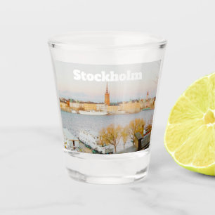 Stocholm, Schweden Souvenir Schnapsglas